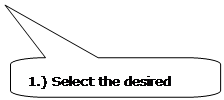 Rounded Rectangular Callout: 1.) Select the desired case